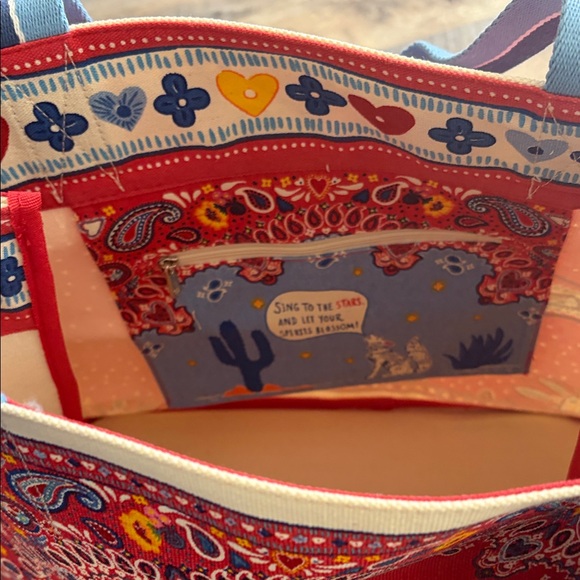 NWT Brighton Bandana Print Tote Bag - Picture 3 of 6